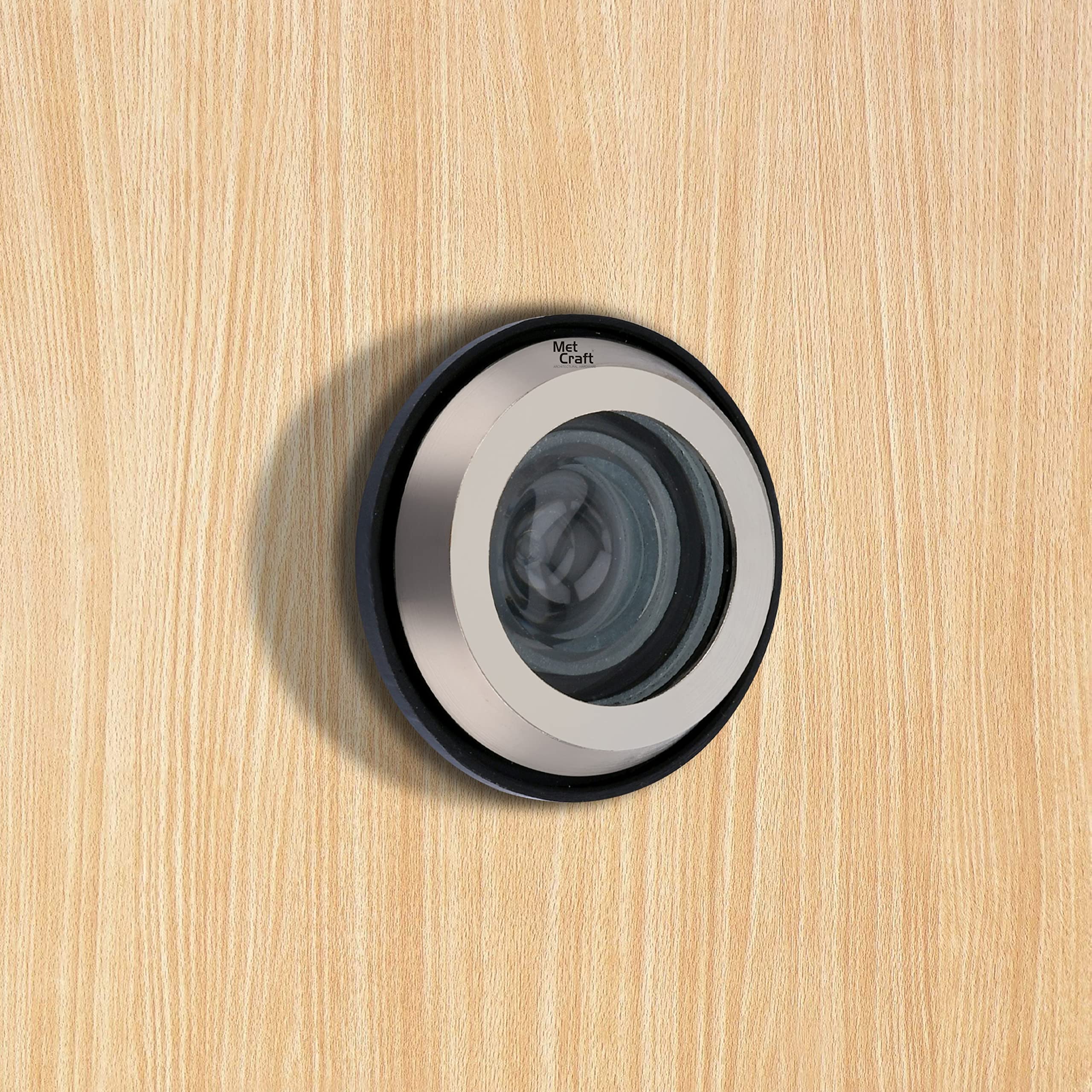 Metcraft Brass Door Viewer 180 Degree Glass Lens with Perfect Matching Main Door Pack of 4 (Glossy Satin Silver) (B0BK4P1B4Y) Amazon Price History, Amazon Price Tracker