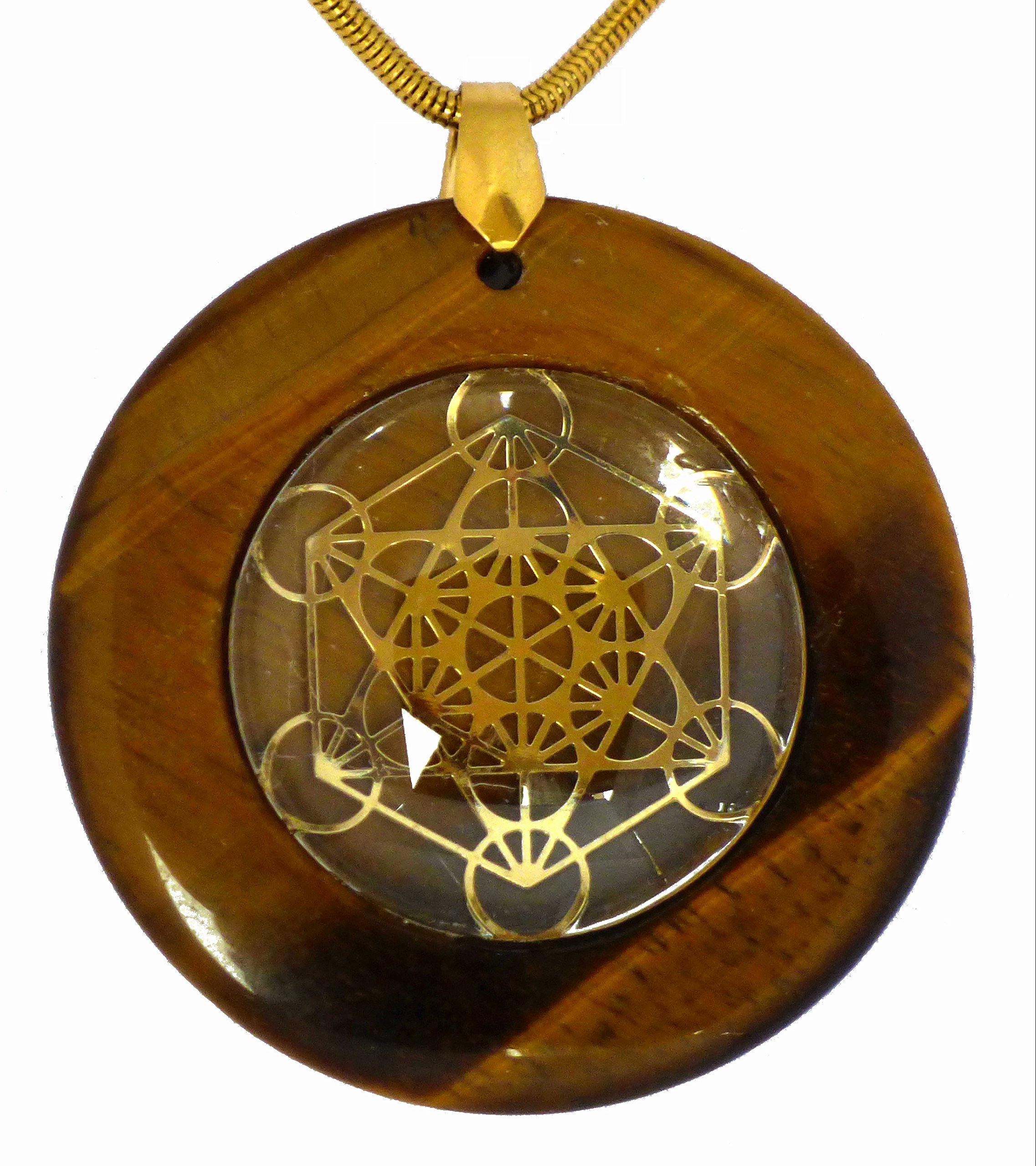 Metatron Circular Sacred Geometry Pendants