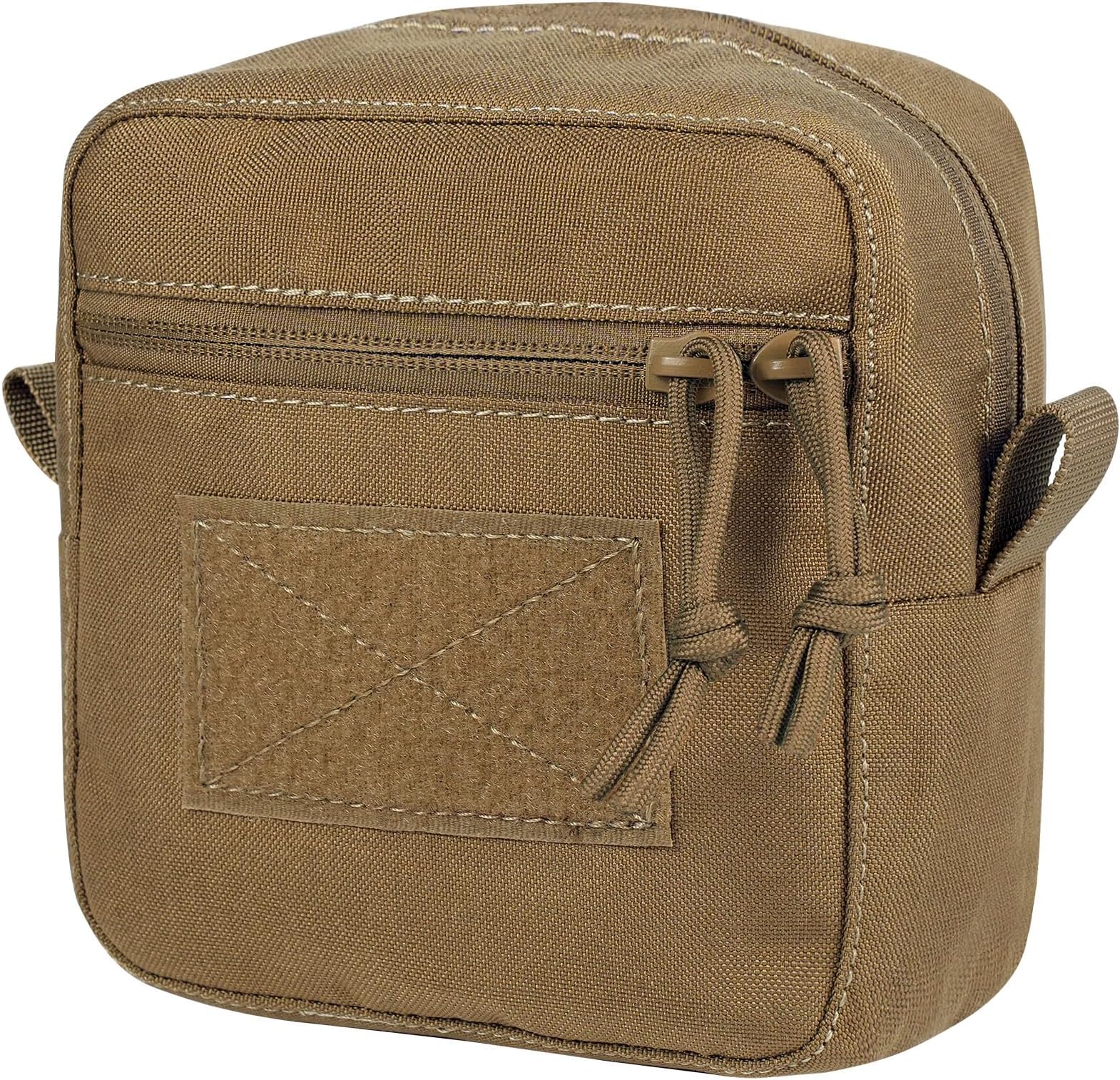 Tactical Molle Admin Pouch,Small GP General Purpose Pouches with Loop Panel for Vest,Gun Belts,Backpack etc.