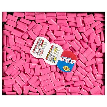Amazon.co.jp: Bazooka Sugar-Free Bubble Gum Pellets Bag