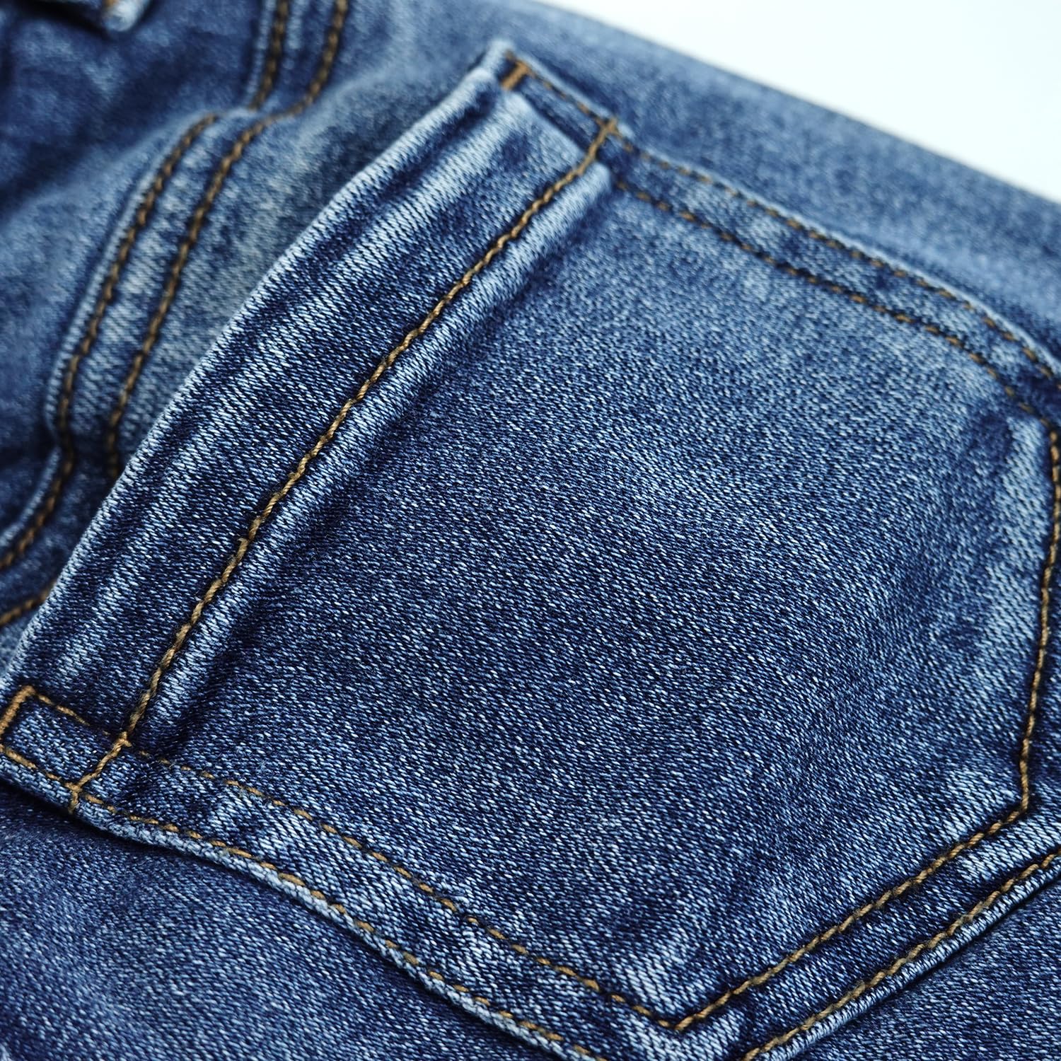 KIDSCOOL SPACE Jeans pour bébé, Pantalon Cargo Extensible à Taille élastique avec Anneau en D pour Petits Enfants