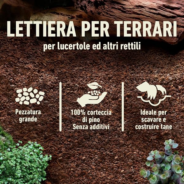 COMPO ZOO Lettiera universale per terrari, di pezzatura media: 5-10 mm - 3