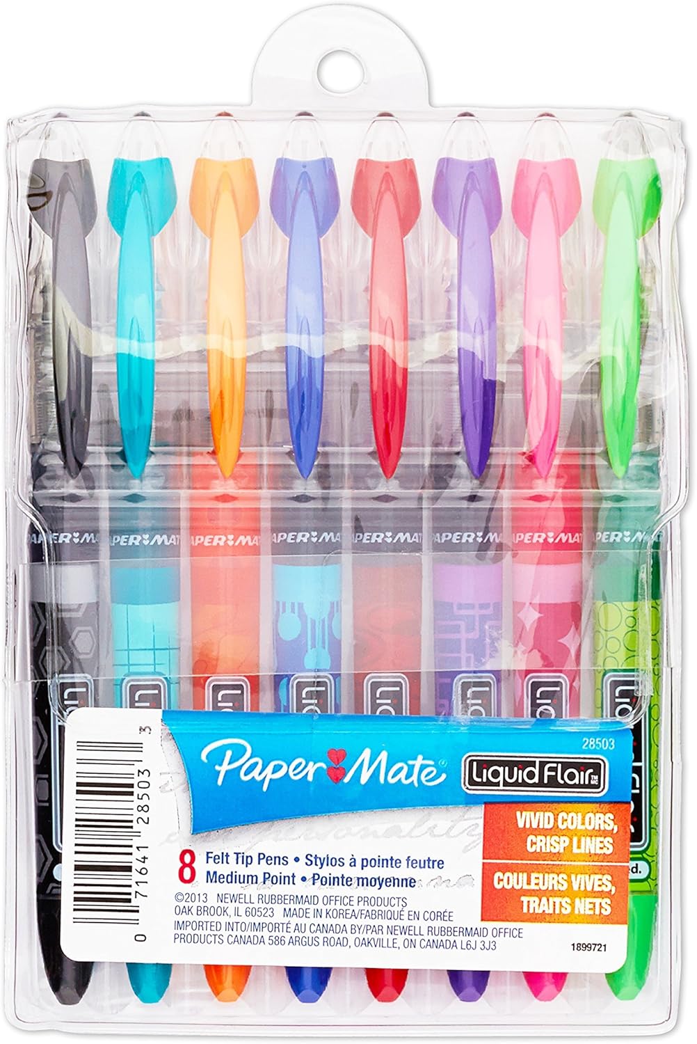 Paper Mate 28503 Liquid Flair PorousPoint Pen, Medium Tip, Fashion