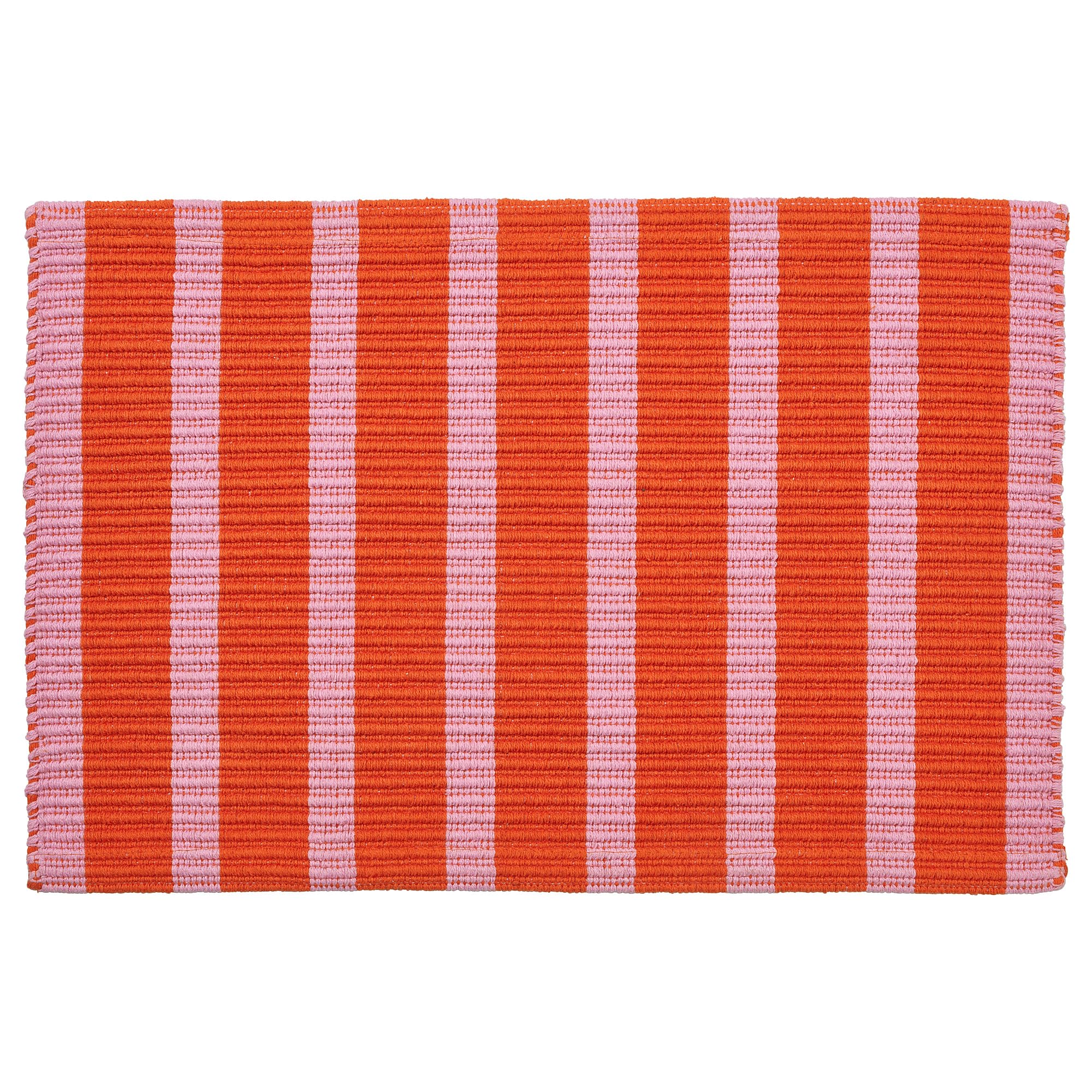 Paillasson rose orange rectangulaire VÄGSKYLT ProTuning 40 x 60 cm