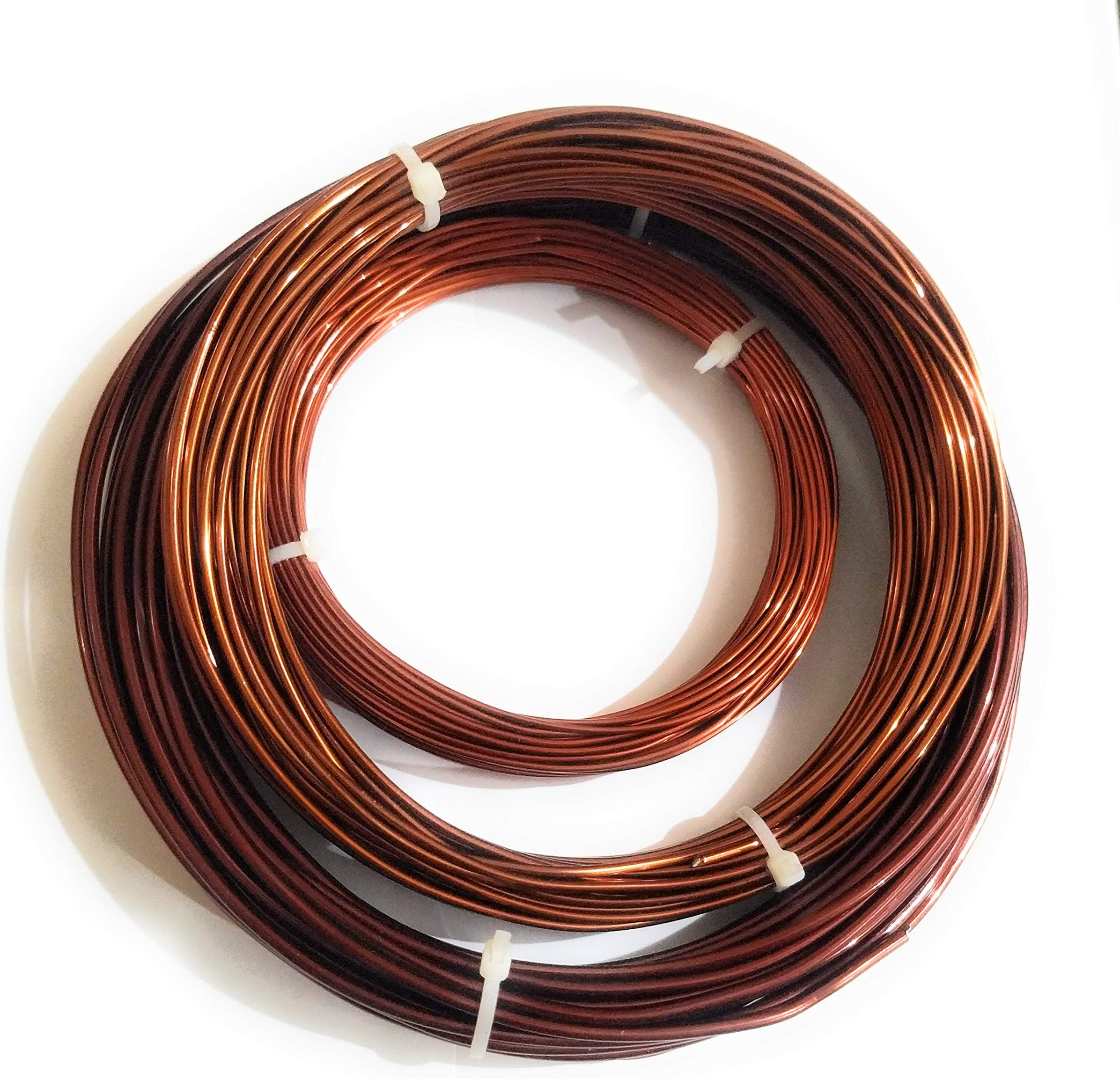 GREENARTZ® 100ft Aluminium Wire for bonsai set of 1mm 2mm & 3mm for craft model making Beginner's Starter kit 33ft each