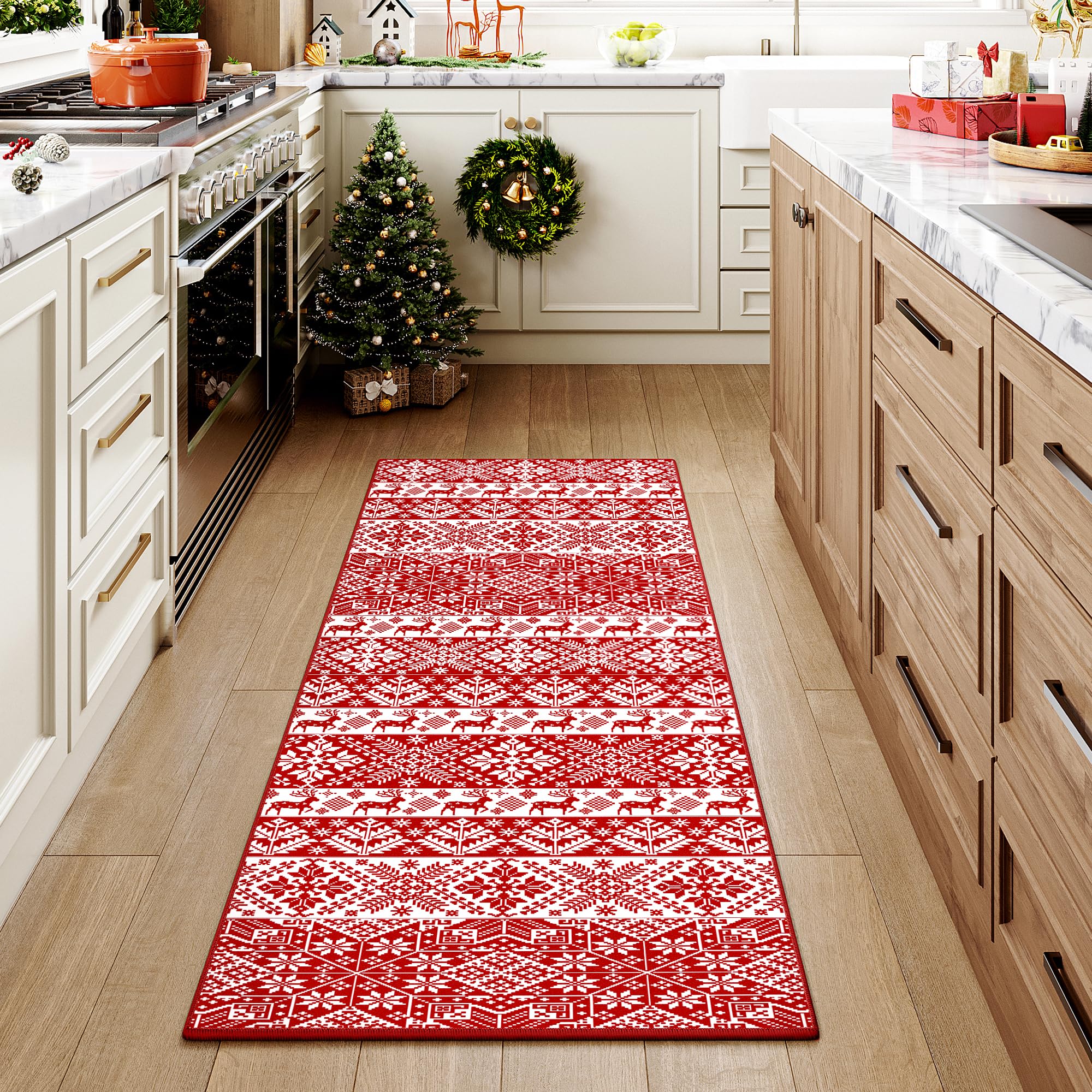 Amazon.com: HUGEAR Christmas Vintage Area Rug 2x6 Runner Rugs