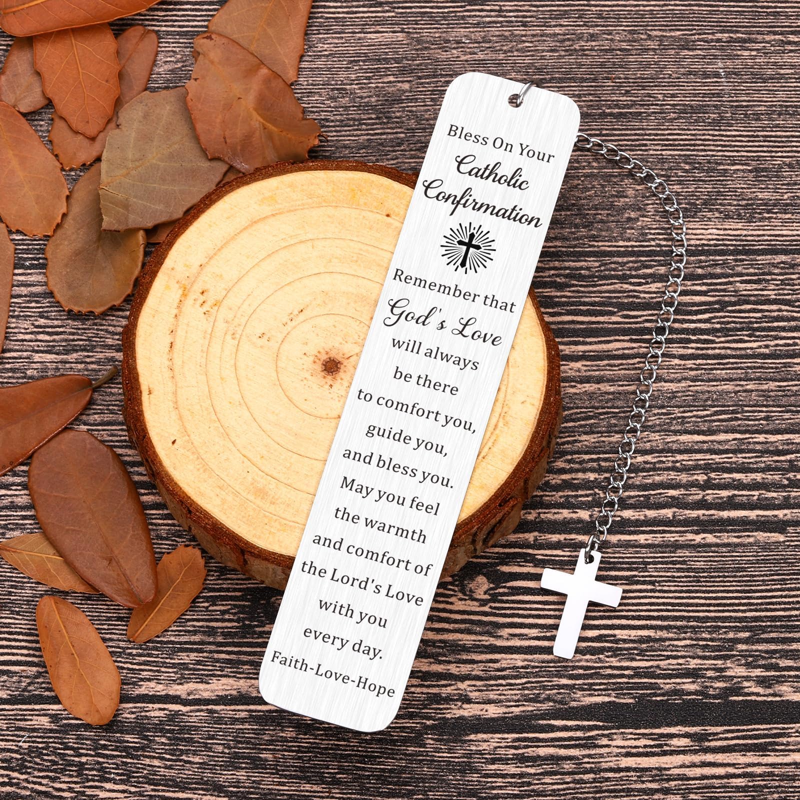 First Communion and Confirmation Gifts for Teens, Religious Bible Bookmark for Boys and Girls - Image 4