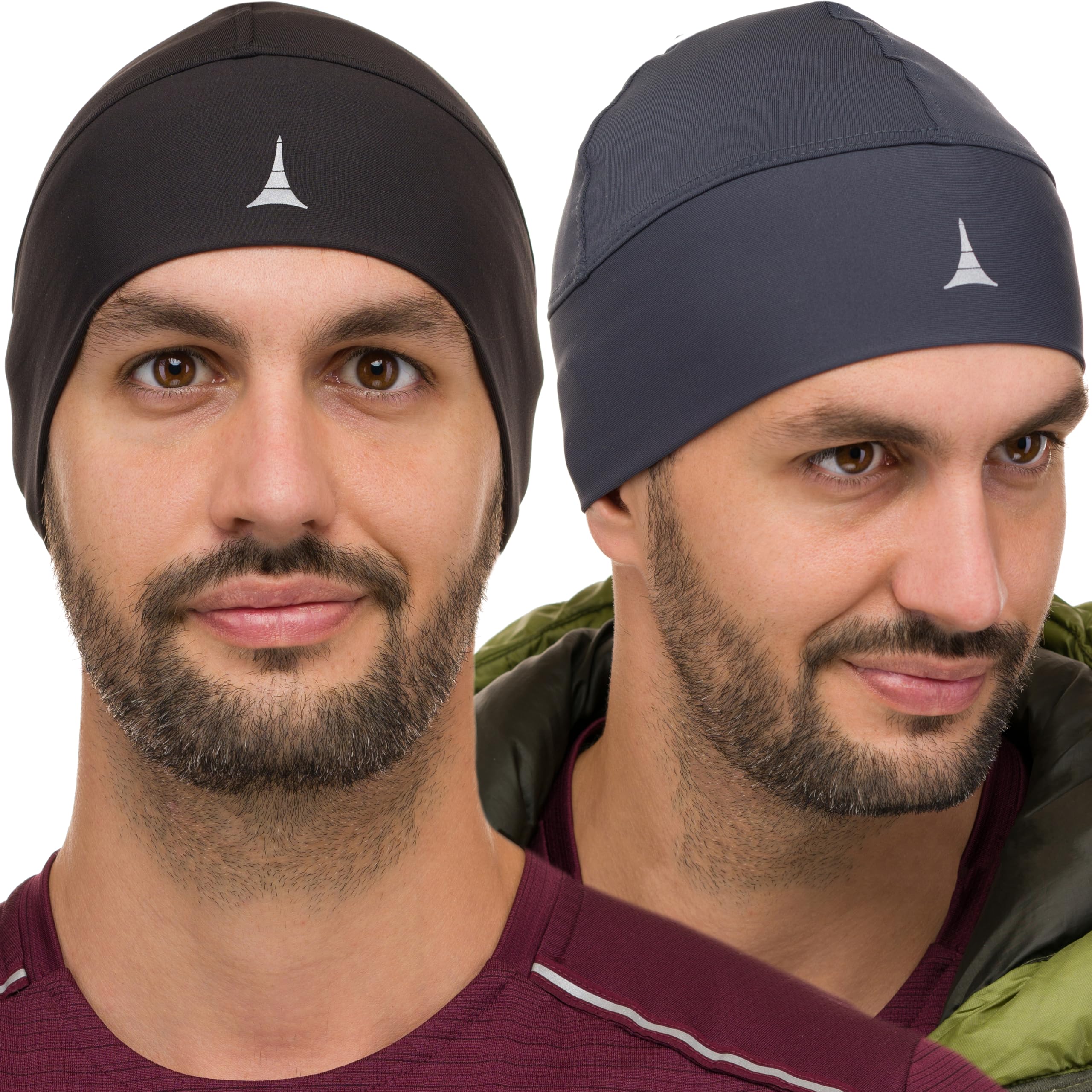 Berretto Calotta per Casco, Traspirante Prestazioni ottimali Anti-umidità. Si Adatta sotto Il Casco.