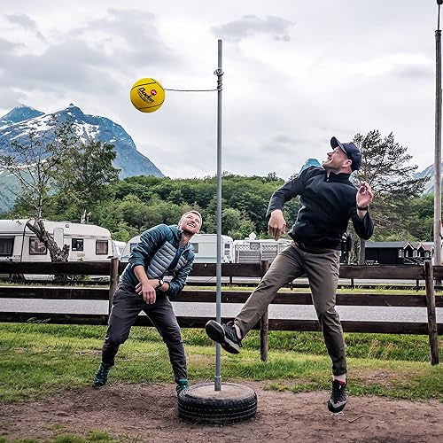 Miniatura 9 de Juego de Tetherball de Calidad Escolar Baden - Pelota de Tetherball de Toque Suave y Cuerda