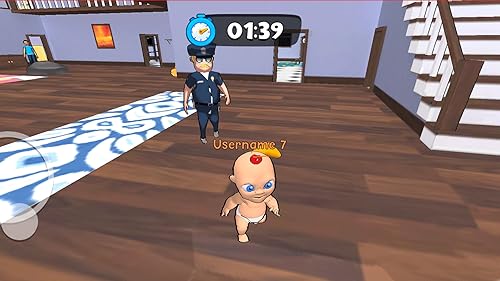 Baby & Mommy Simulator Daddy Hide And Seek 3D Baby Simulator Game
