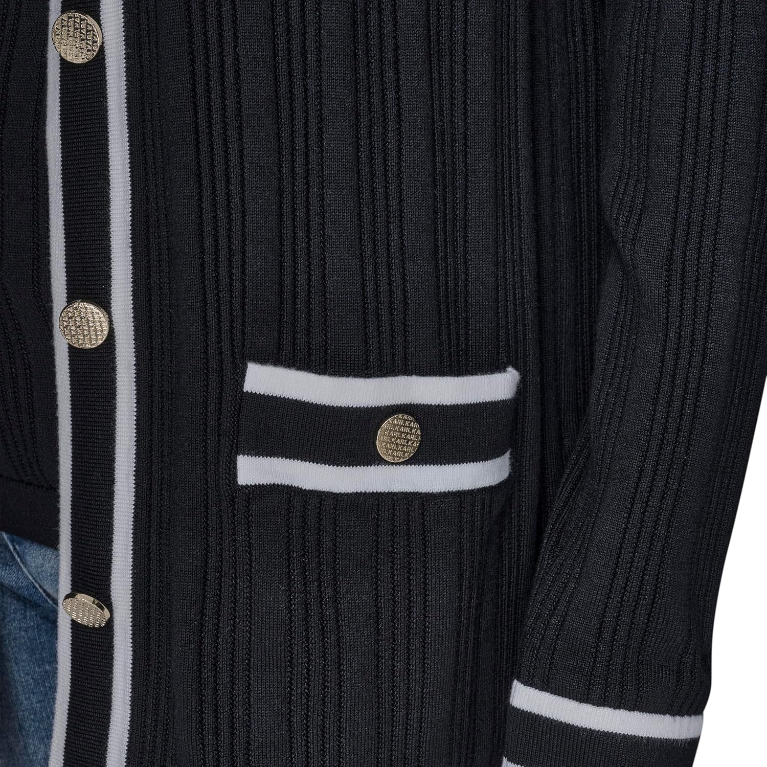 Karl Lagerfeld Women's Classic Buttons Cardigan