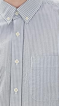 Amazon.com: Taylor Stitch Men's Jack Seersucker Shirt, Navy Stripe