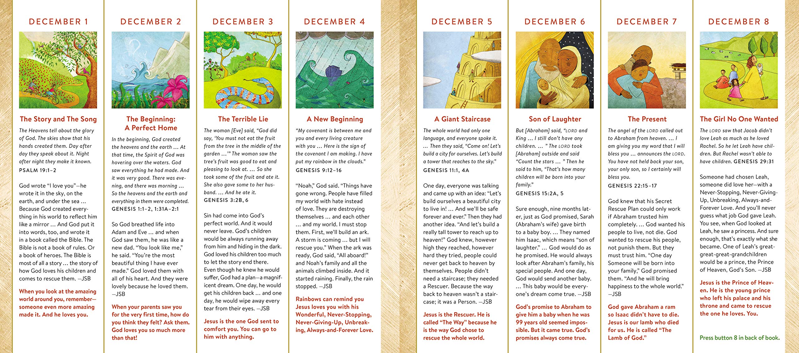 The Jesus Storybook Bible A Christmas Collection: Stories, songs, and reflections for the Advent season - Image 4