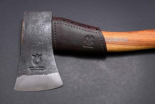 Miniatura 3 de Protector de piel para mango de hacha, Marrón