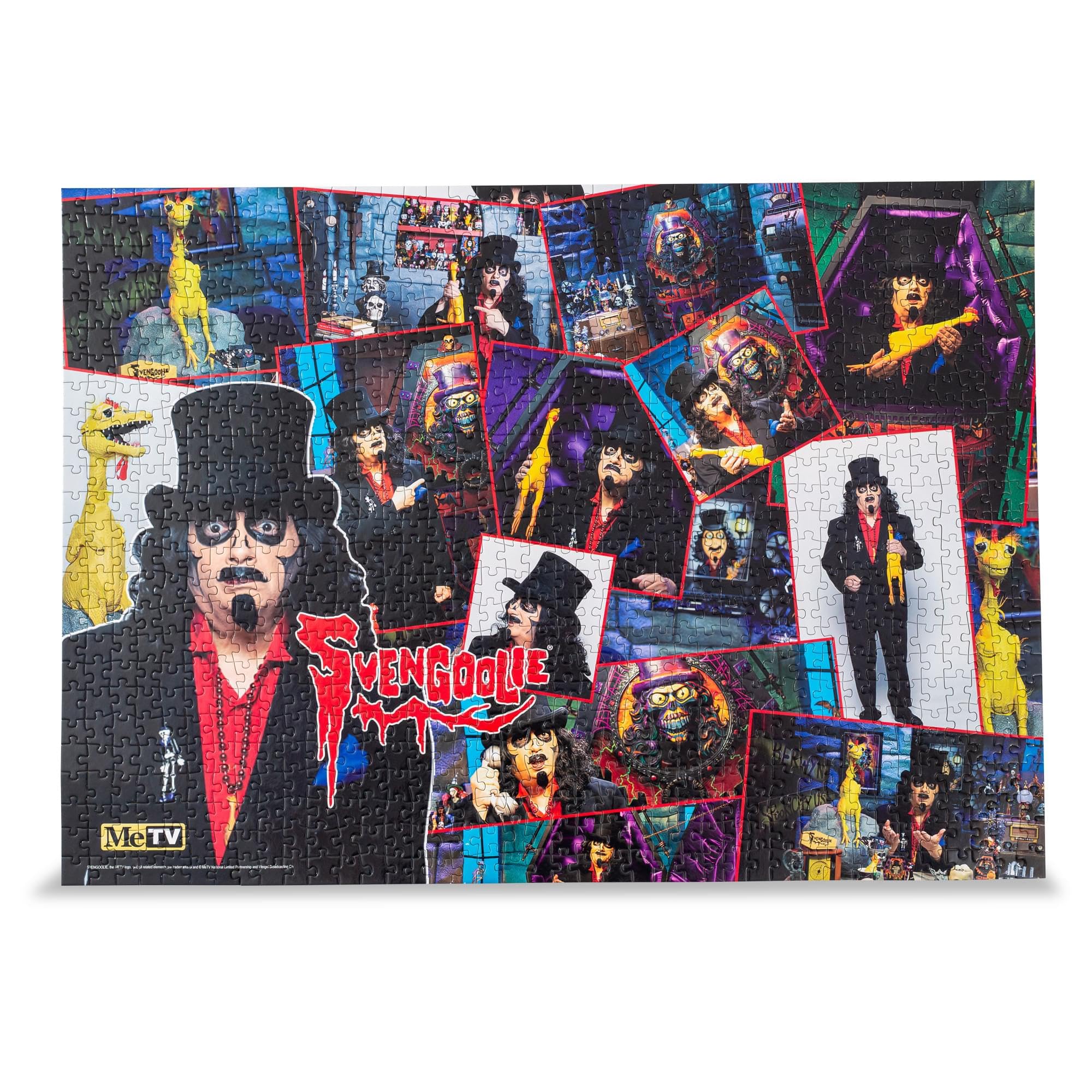 Amazon.com: Svengoolie Collage 1000-Piece Jigsaw Puzzle | Fun