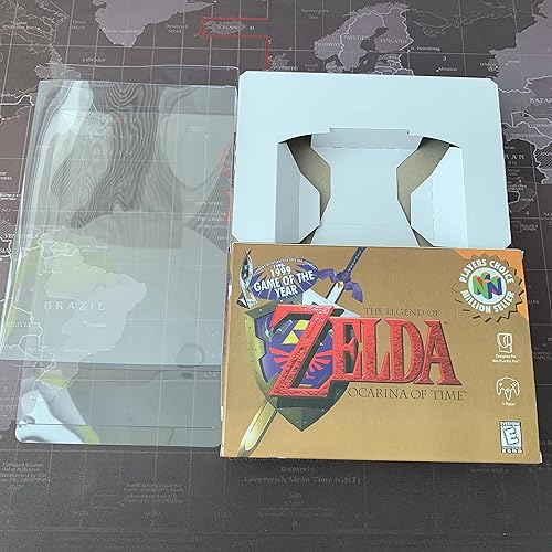 Miniatura 3 de New for The Legend of Zelda Ocarina of Time 64 Game Card for Nintendo 64 Games Nintendo Console N64 Games US n64 games boxes