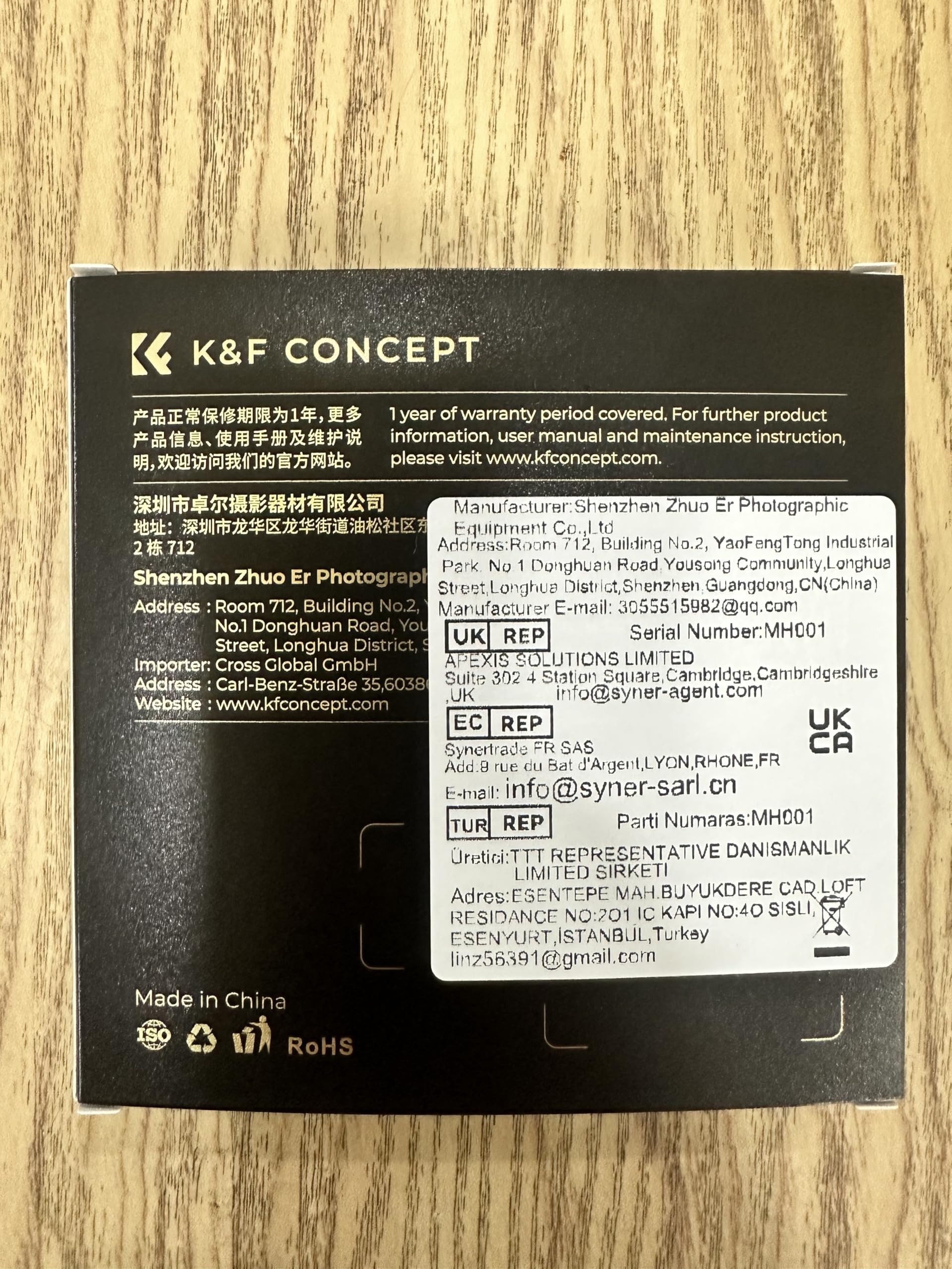K&F Concept Filtr zmienny Fader ND2-ND32 ND i okrągły filtr polaryzacyjny CPL o neutralnej gęstości polaryzacyjny filtr polaryzacyjny NO"X" Ramka ze stopu aluminium do wszystkich obiektywów aparatu