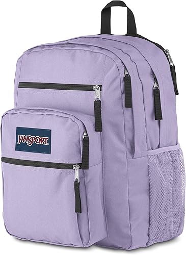Miniatura 5 de JanSport Mochila grande para laptop para la universidad, bolsa de computadora con 2 compartimentos, correas ergonómicas para el hombro, funda para