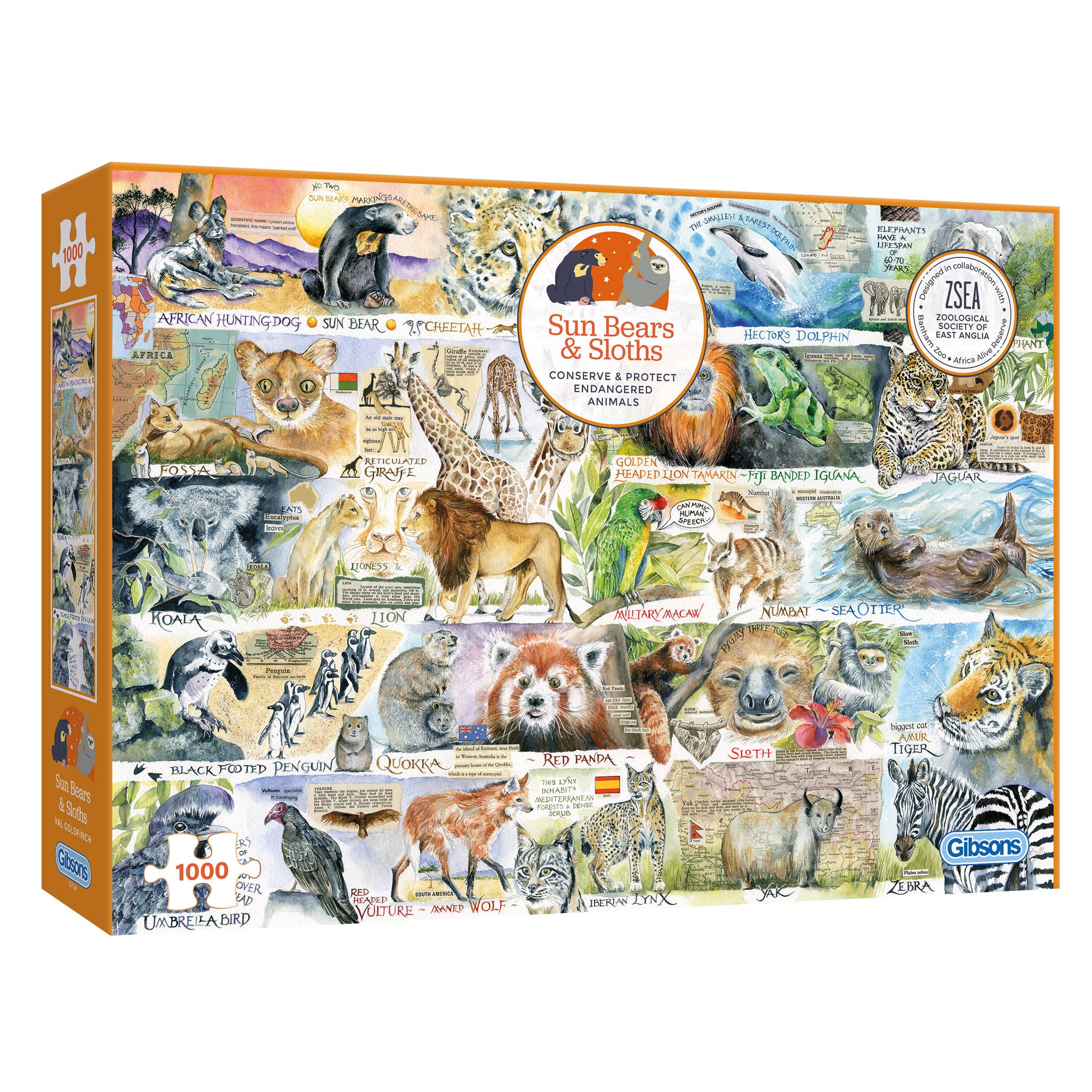 Gibsons Games - Puzzle da 1000 pezzi, carriole e stivali di | WhichOne