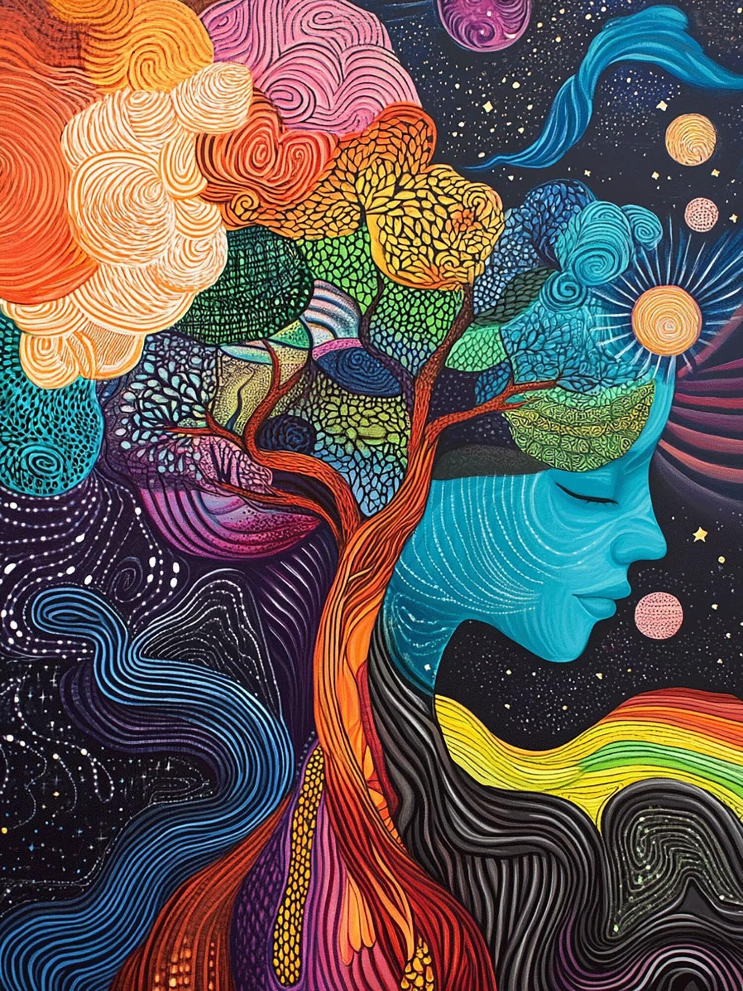 Malarstwo diamentowe, abstrakcyjny, obraz diamentowy, 90 x 120 cm, pełne wiertło 5D, zestaw do majsterkowania, zestaw do majsterkowania, dla dorosłych, kreatywny zestaw do dekoracji pokoju, na ścianę