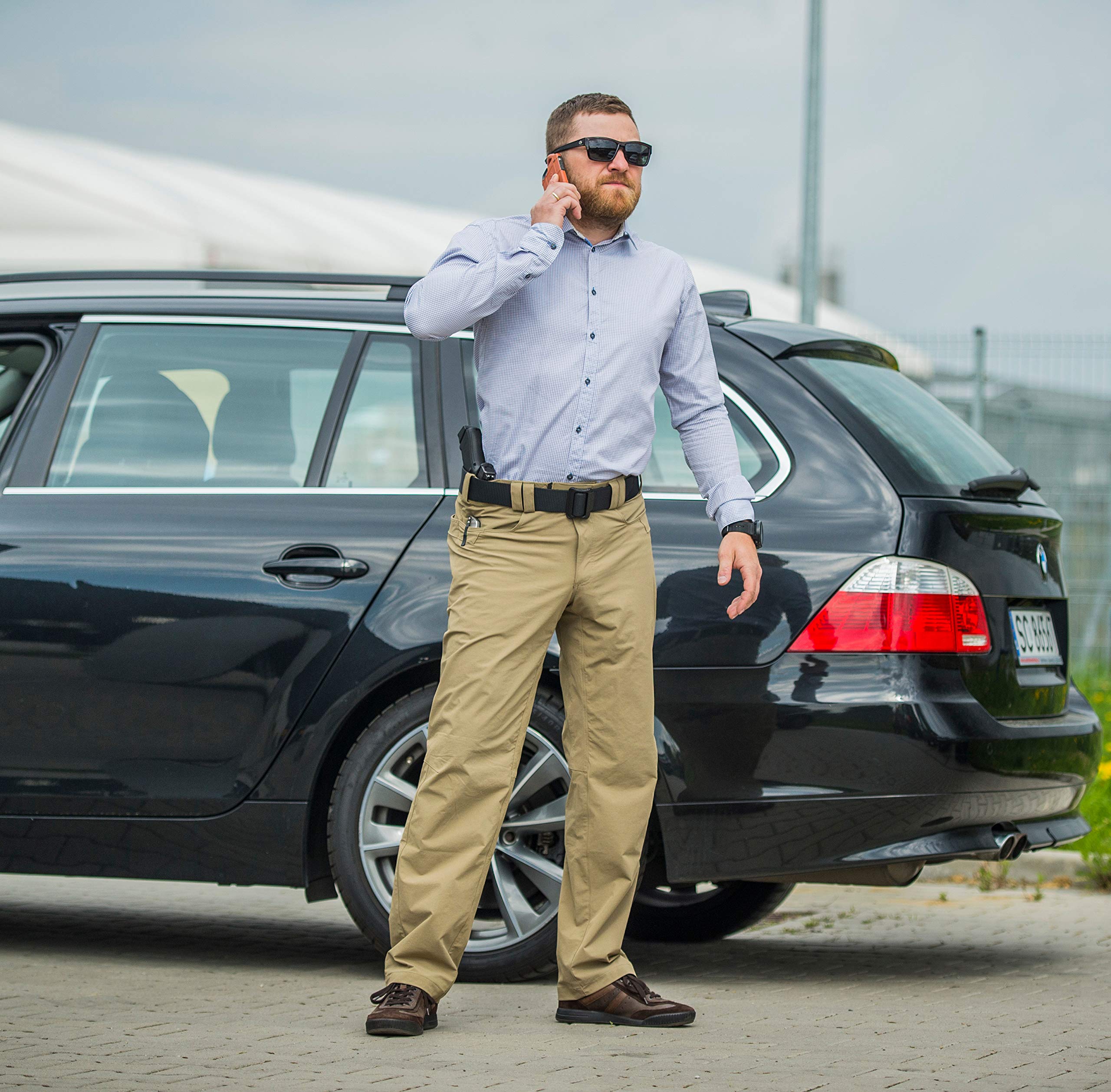 Helikon-Tex CTP Covert Spodnie taktyczne dla mężczyzn, Ripstop, lekkie, do aktywności na świeżym powietrzu, wędrówek, organów ścigania, spodnie robocze