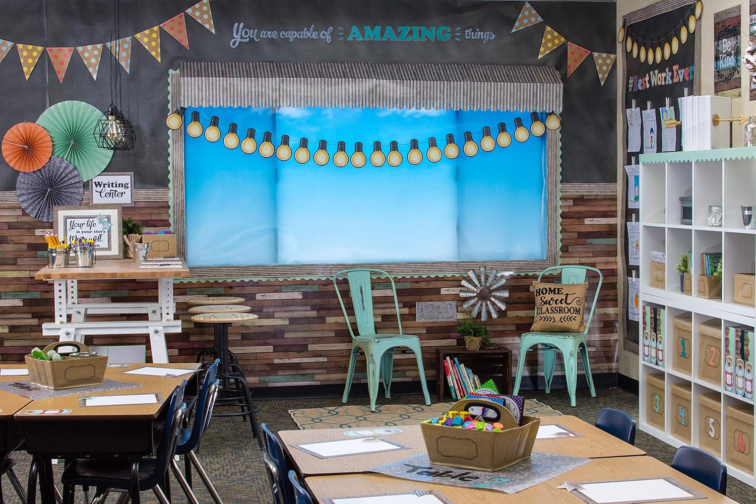 Teacher Created Resources Chalkboard Better Than Paper Bulletin Board Roll (TCR77363)