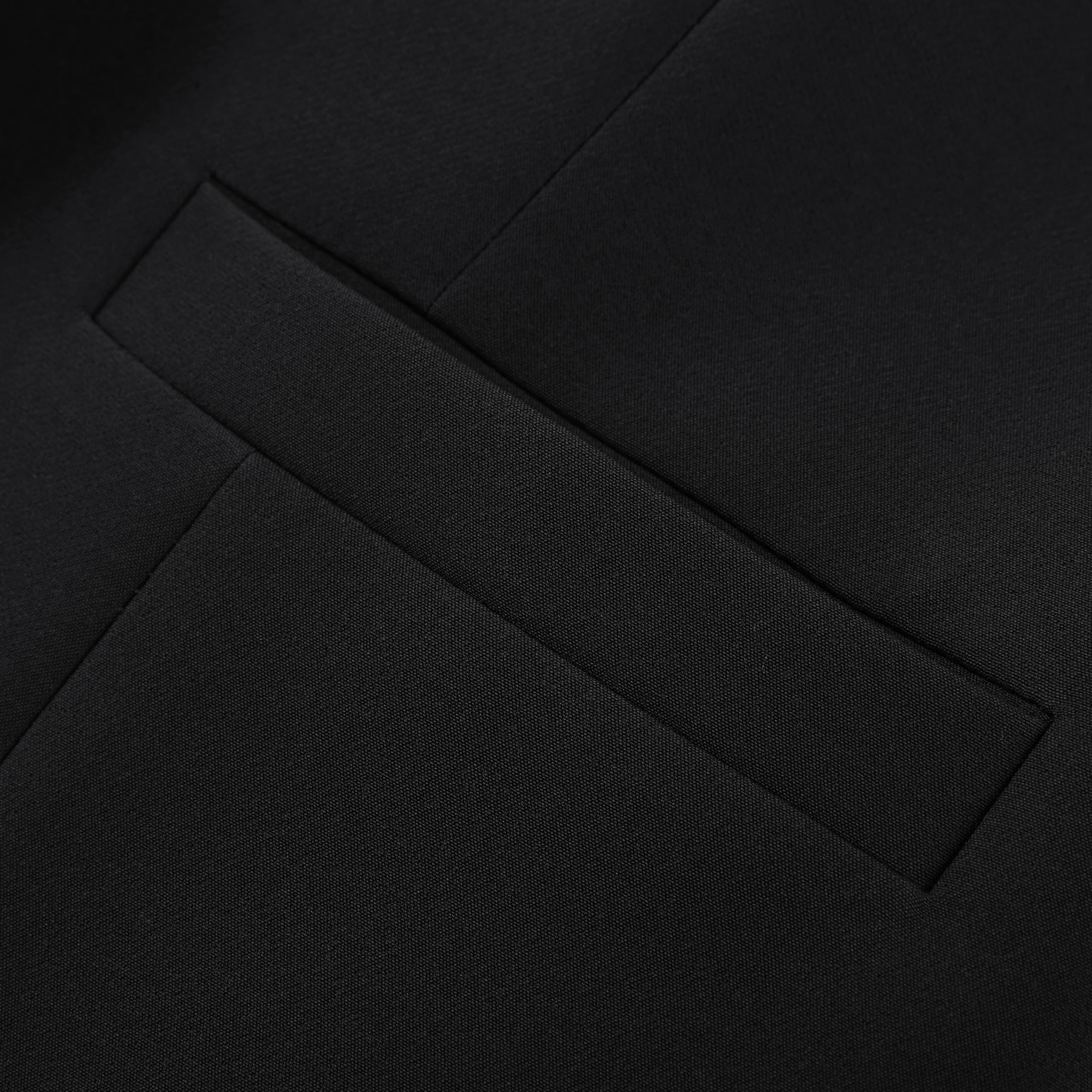 Belle Poque Vintage-Reverskragen für Damen, V-Ausschnitt, ärmellos, Arbeitsweste, Blazer mit Taschen