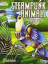 Steampunk Animals Coloring Book (Adult Coloring)