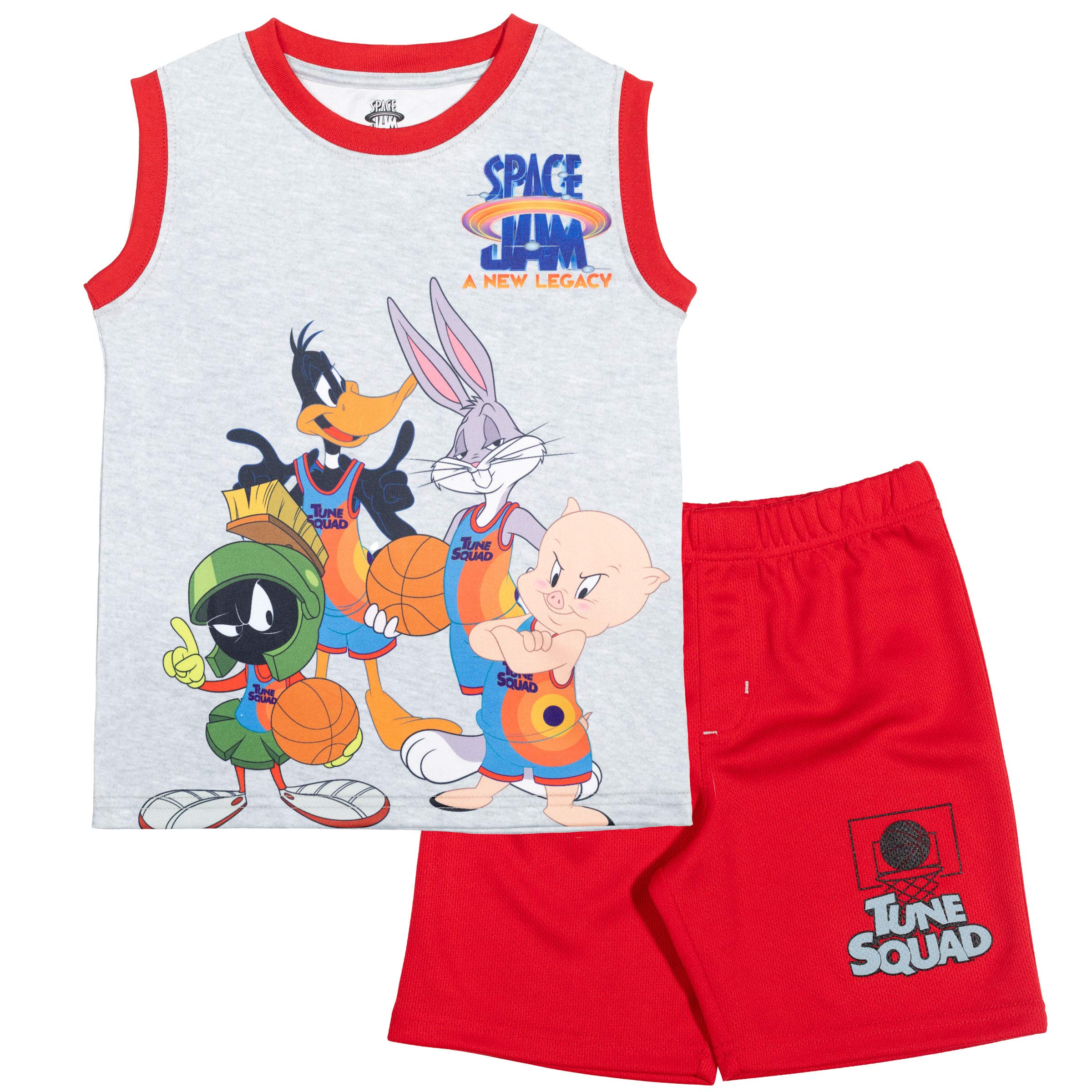 Buy SPACE JAM Performance Tank Top Mesh Shorts Set WOW! PODS Space Jam