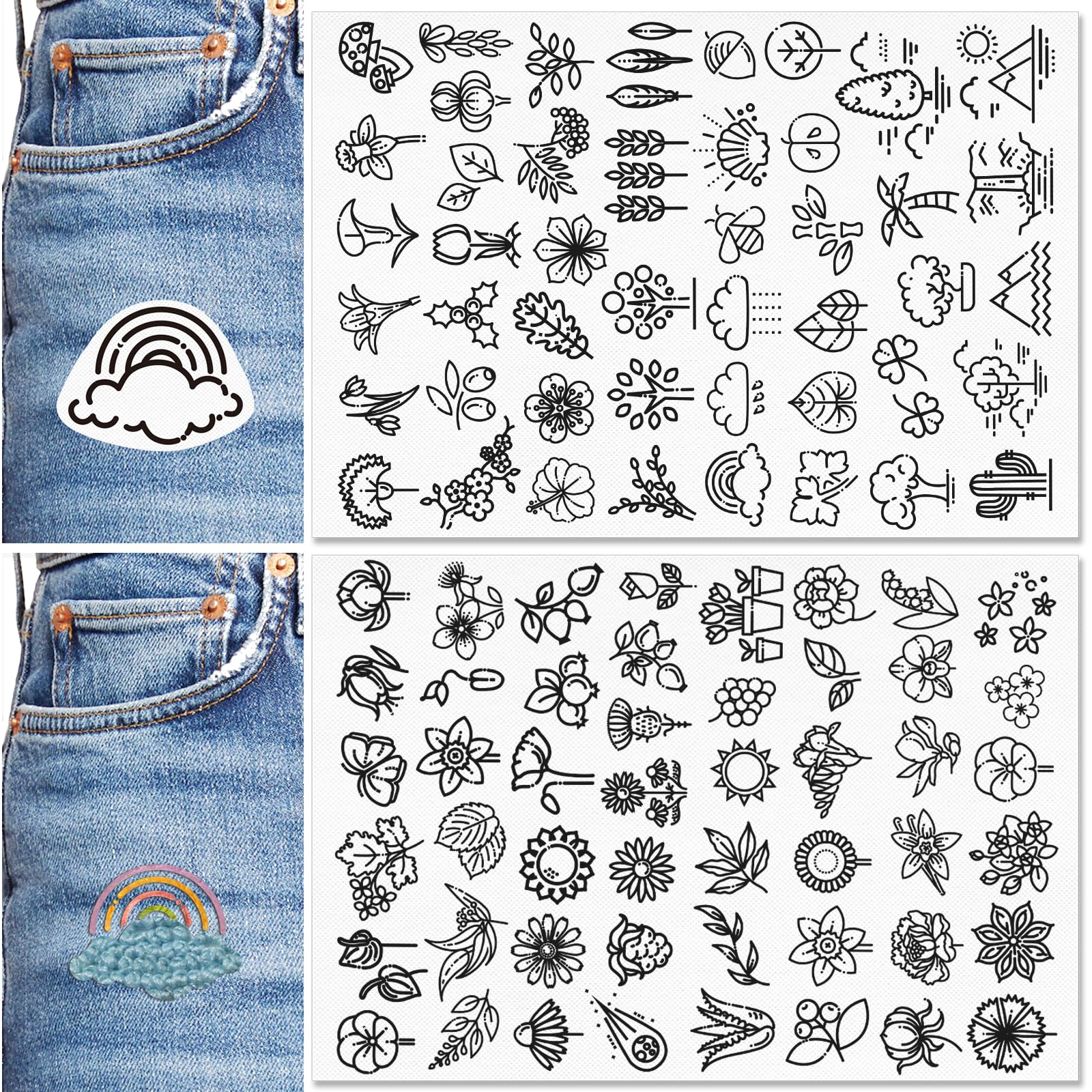 Embroidery Stabilizers - Floral Patterns for Beginners -15