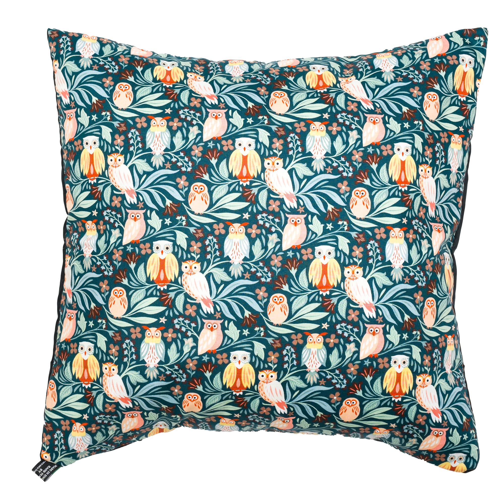 Woodland Owl Cushion Covers - Fits and 18" square cushion pad โ image 1