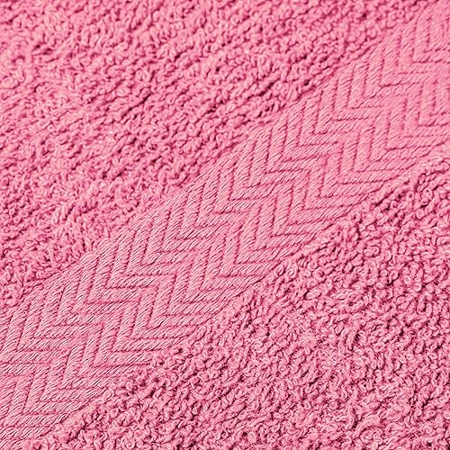 Miniatura 7 de Towel and Linen Mart - Juego de 6 toallas de baño de 100% algodón, de secado rápido, superabsorbentes, ligeras, suaves, (27 x 54, paquete de 6) (27