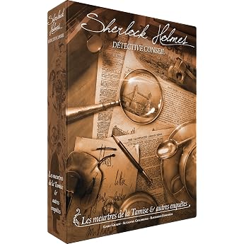Asmodee   Sherlock Holmes The Thames scshdc01fr Records and other meutres No