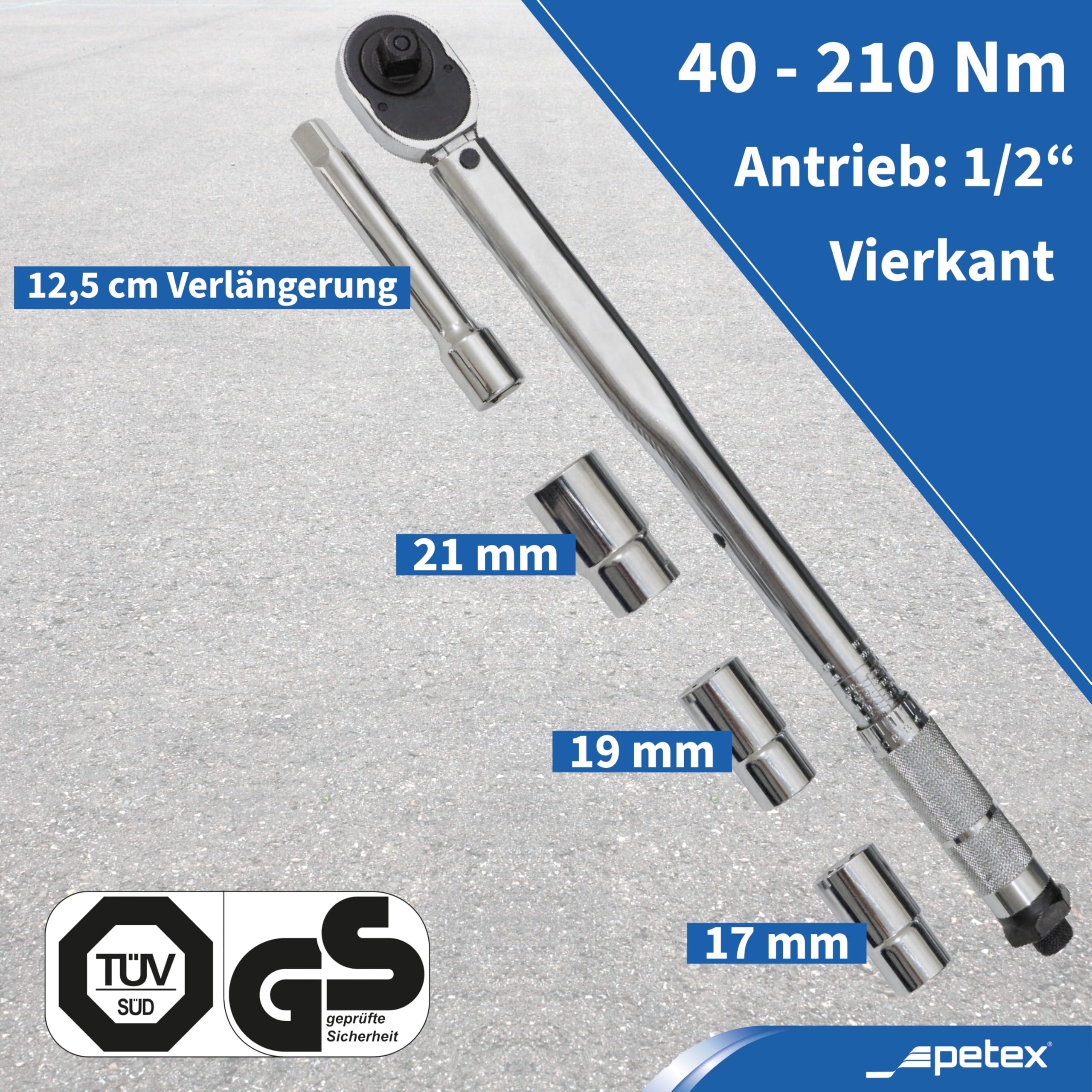 Petex 44710000 Clé dynamométrique