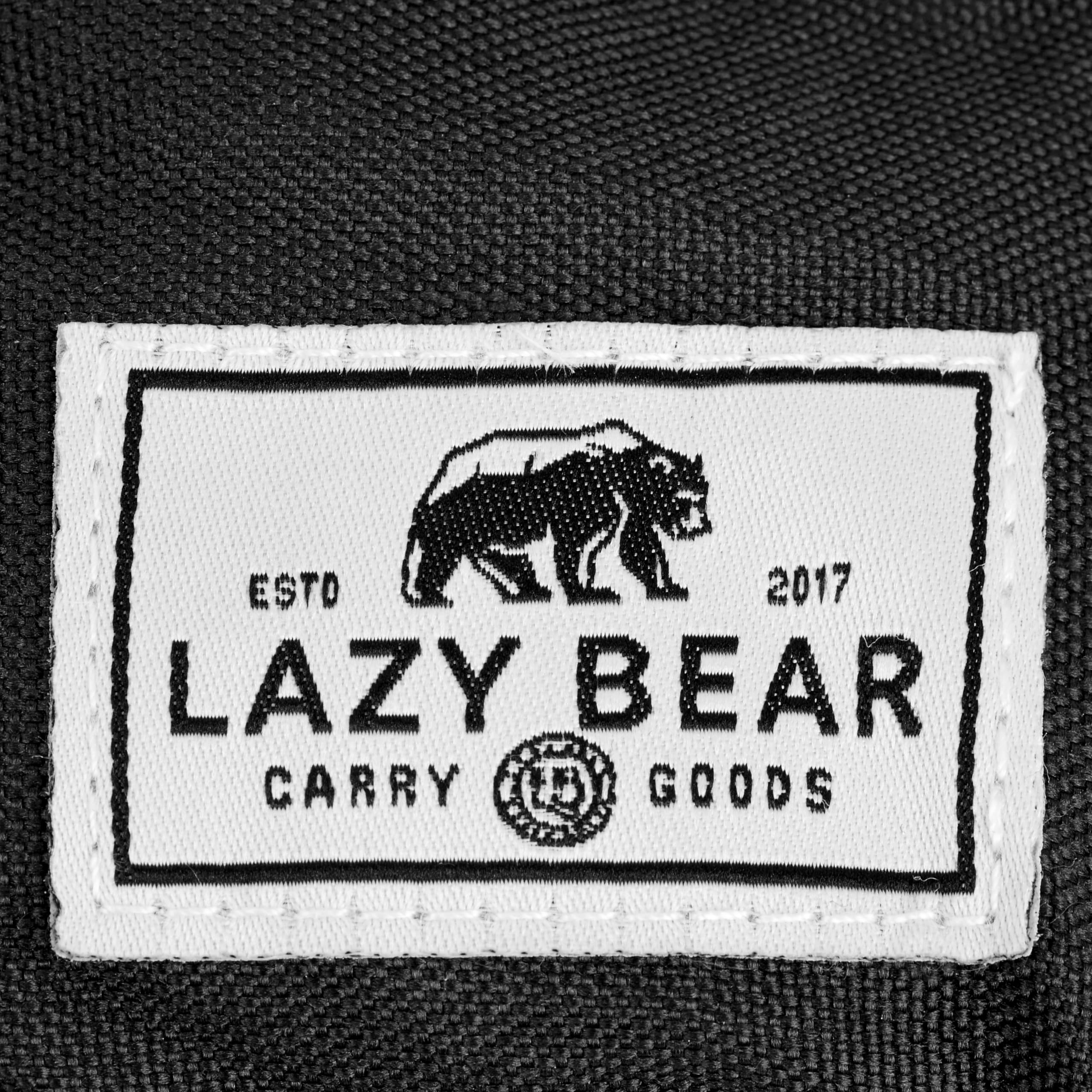 Lazy Bear by Trendhim Laptoptasche für Herren | Gepolsterte Notebooktasche aus Polyester mit PU-Finish & Schultergurt | Für 15,4" Geräte | Dänisches Design