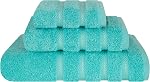 American Soft Linen 6 Piece Towel Set, 2 Bath Towels 2 Hand Towels 2 Washcloths, 100% Turkish Cotton Towels for Bathroom, Purple Towel Sets