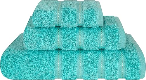 Miniatura 577 de American Soft Linen - Juego de 4 toallas de baño, 100% de algodón turco de 27 x 54 pulgadas, toallas de baño extragrandes, toallas para ducha