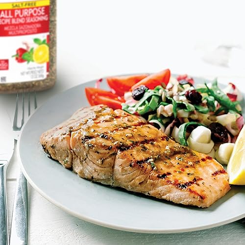 Vista 6 de Lawry's Mezcla de condimentos multiusos sin sal, 13 onzas, un recipiente de 13 onzas de mezcla de condimentos multiusos sin sal, especias versátiles