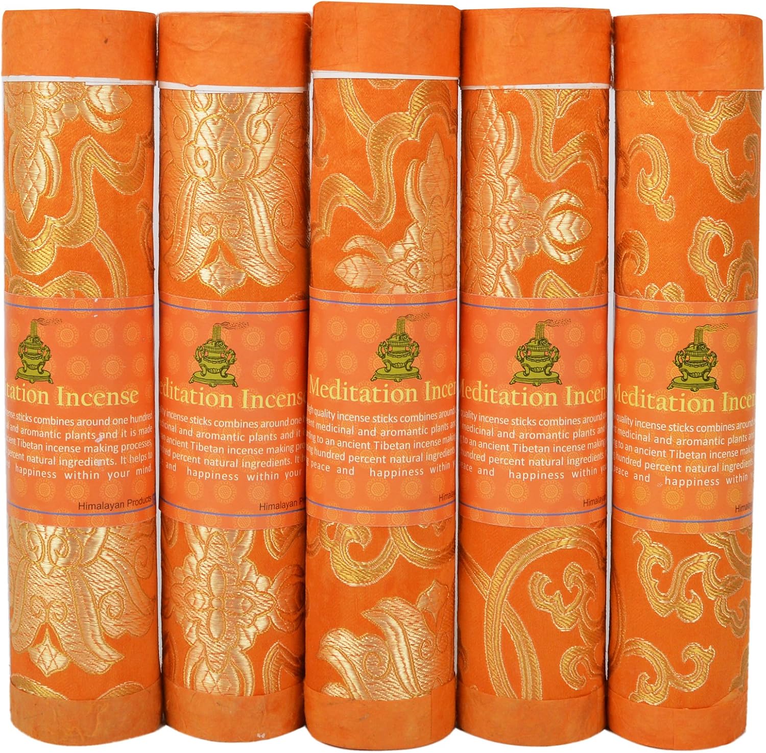 Bermoni Aromatic Tibetan Joss Incense Sticks-Pack 5x Meditation Incense