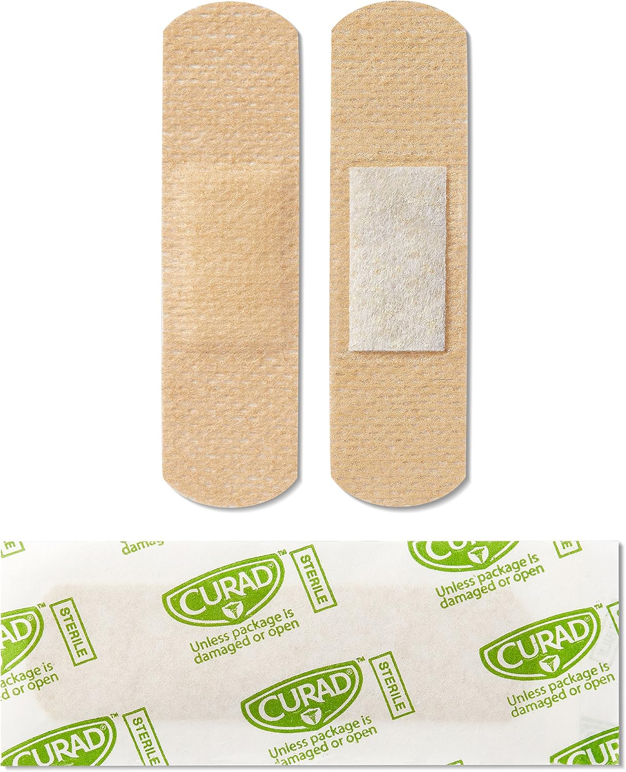 Curad QuickStop Bleeding Control Flexible 34" x 2.83", Fabric Bandages, CUR5243, 30 Count