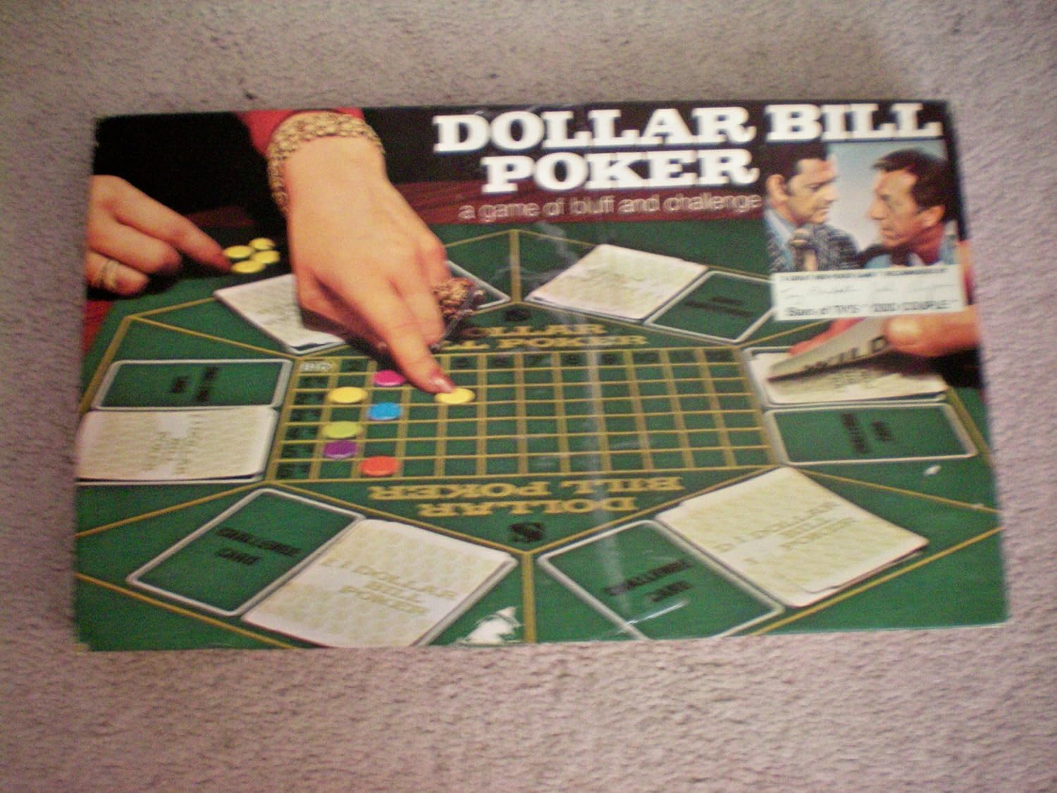 Amazon.co.jp VINTAGE BOARD GAME Dollar Bill Poker a game of bluff