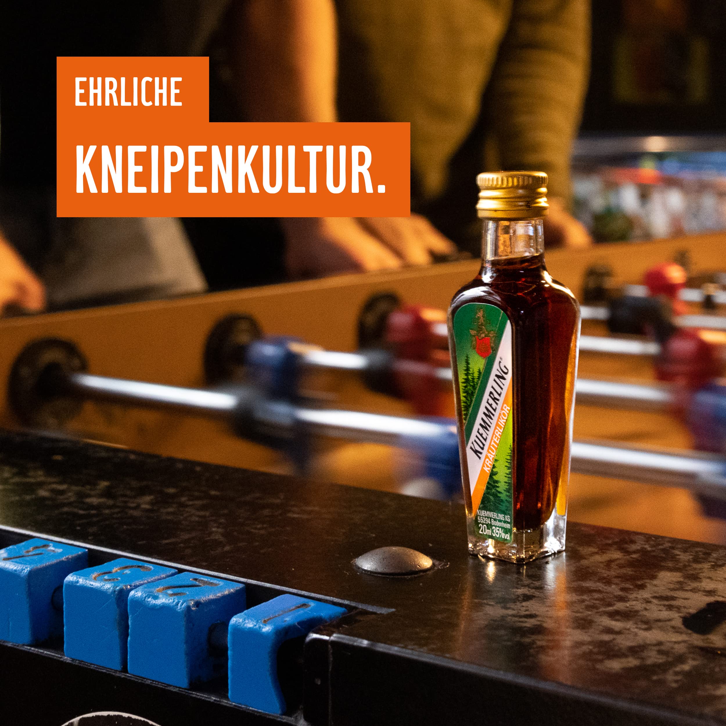 Kuemmerling Kräuterlikör (3x 25x0,02l) 35% vol., Der Halbbitter mit Kultstatus auf Kräuterbasis im Kuemmerling Würfel. Praktisch zum Mitnehmen und perfekt für Parties mit Freunden