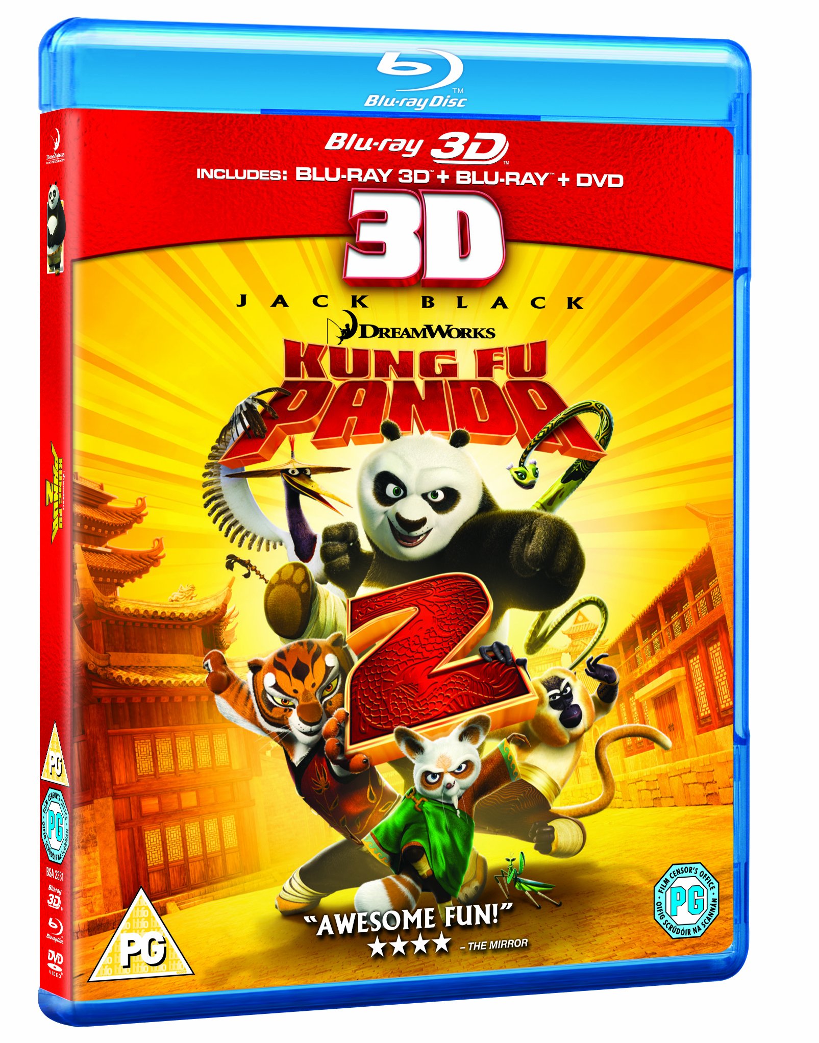 Kung Fu Panda 2 3D [BLU-RAY]