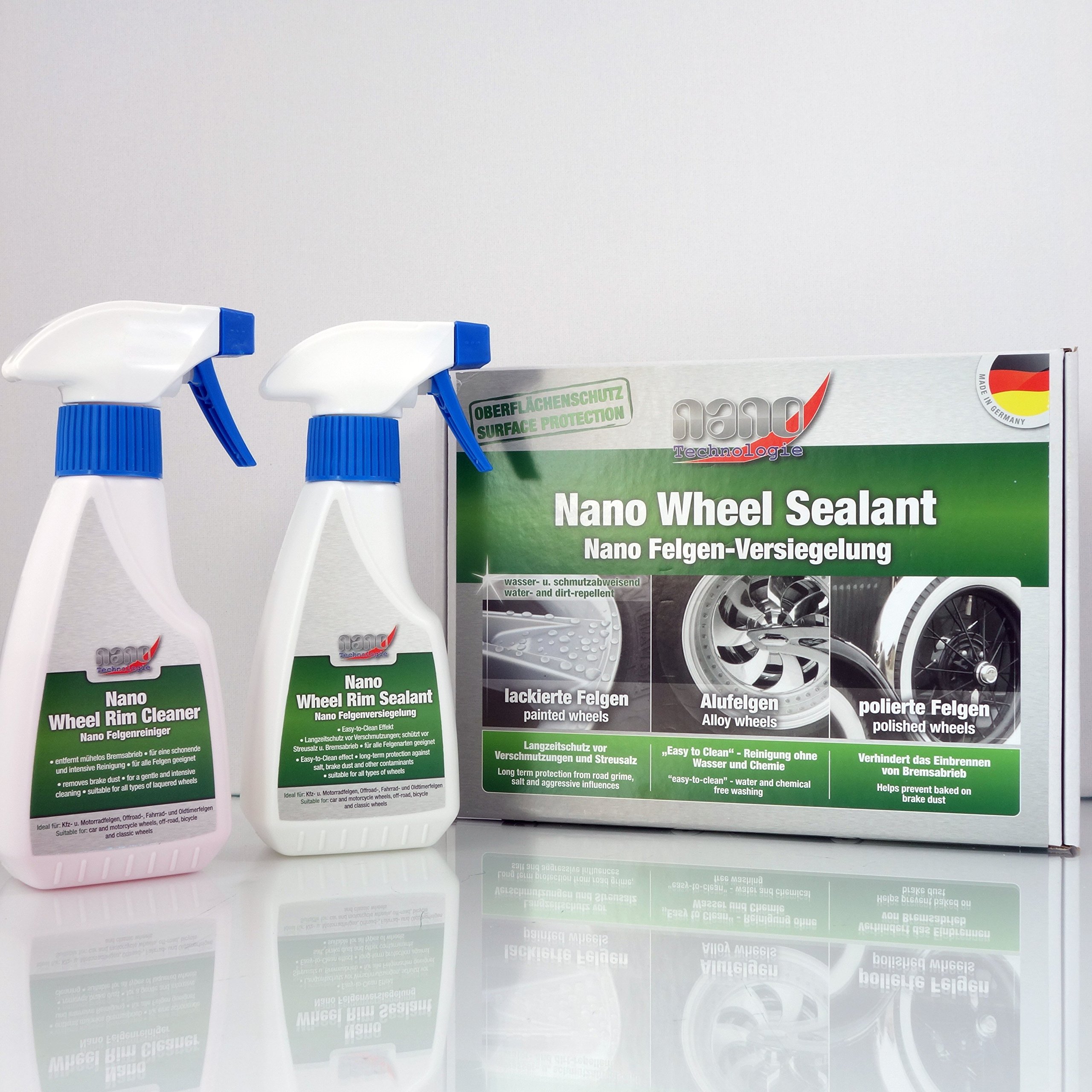 PROTEC 21183 Nano Felgenversiegelung + Reiniger Versiegelung wasserabweisend