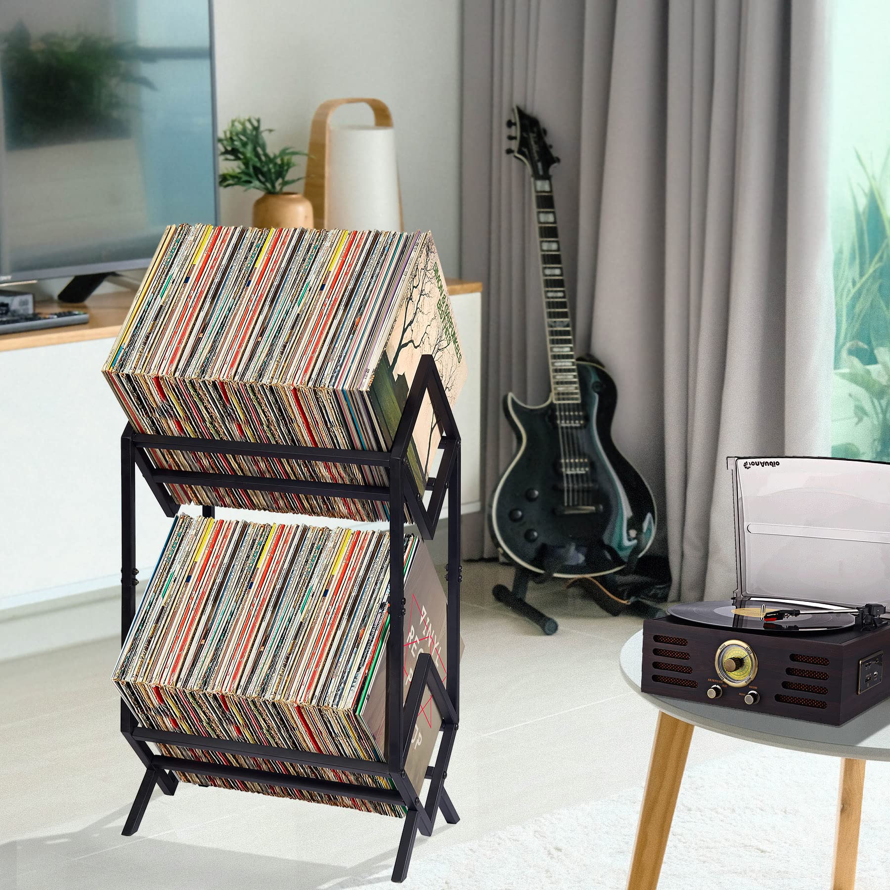 Contenitore per Dischi in Vinile, per 80-100 Dischi in Vinile