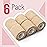 Mr. Pen- Self Adhesive Bandage Wrap, 6 Pack, Skin Colored, 2 x 5 Yards, Cohesive Bandages, Medical Wrap, Elastic Bandage Wrap, Self Sticking Bandage Tape