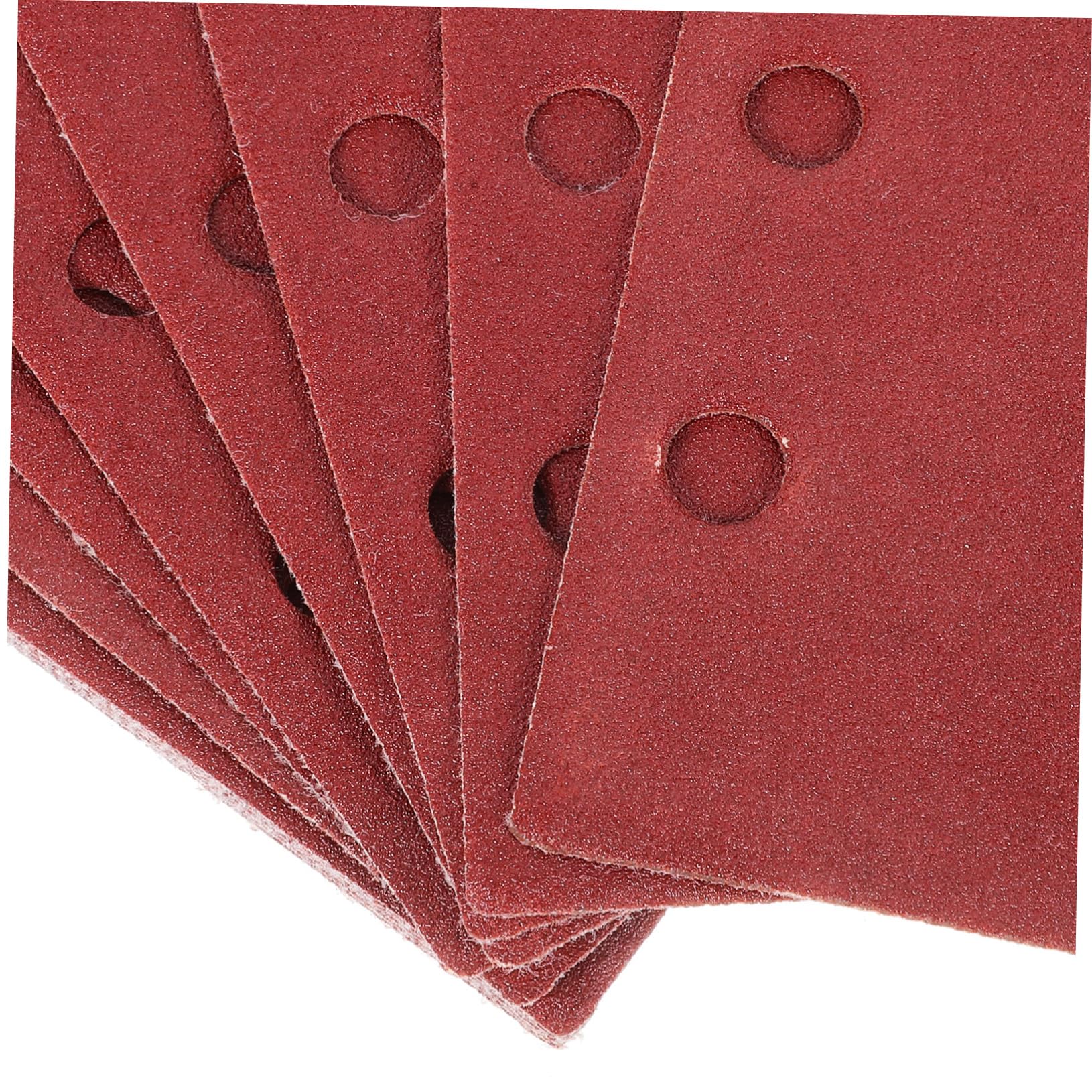 Carta Vetrata per Levigatrice di Dettaglio 100 Pezzi, Fogli Rettangolari e Quadrati per Legno e Plastica, Lavorazione Domestica e Bricolage