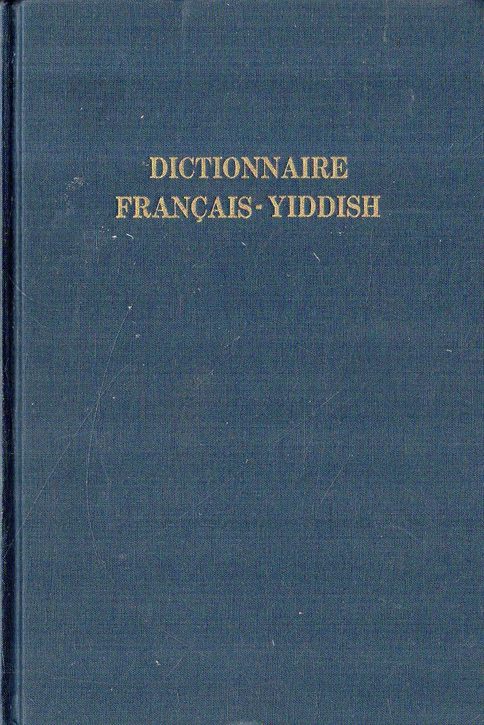 Dictionnaire français-yiddish