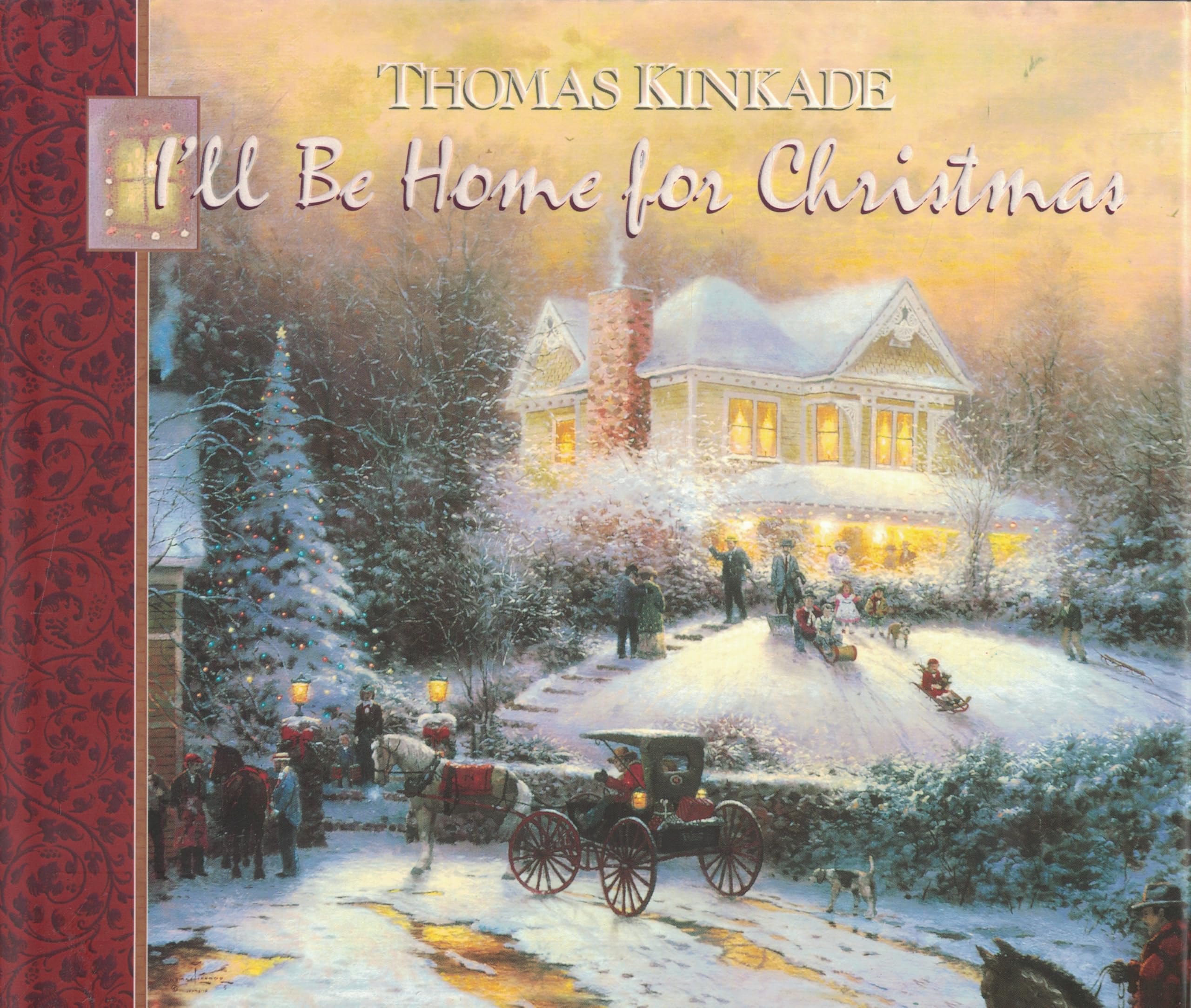 Ill Be Home for Christmas Kinkade , Thomas