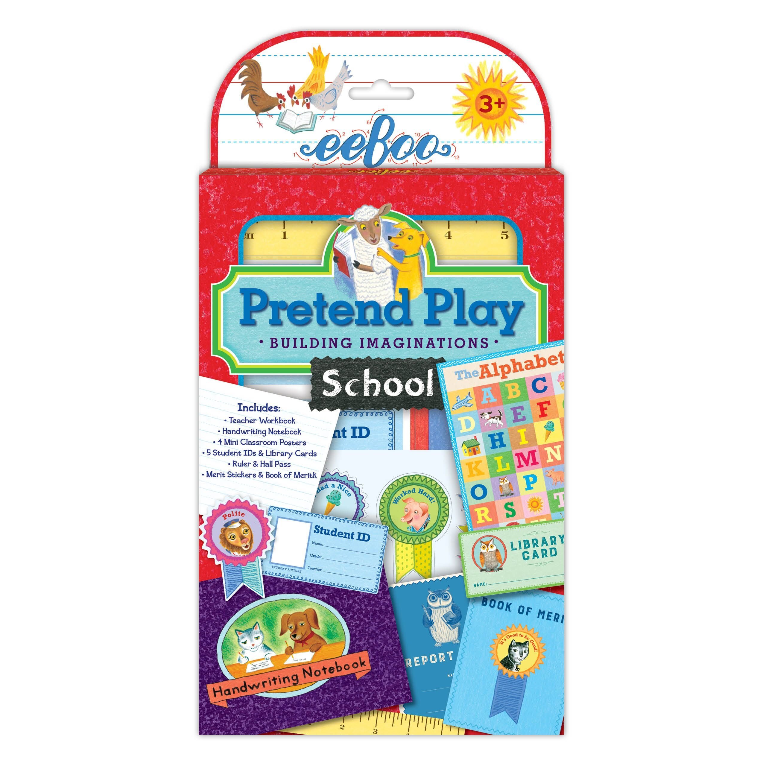 EEBOO School Pretend Play, 1 EA